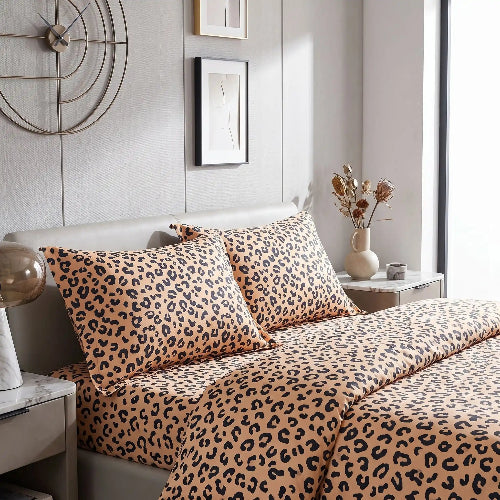 Taies D Oreiller 50X70 Modèle B avec draps harmonisés dans chambre