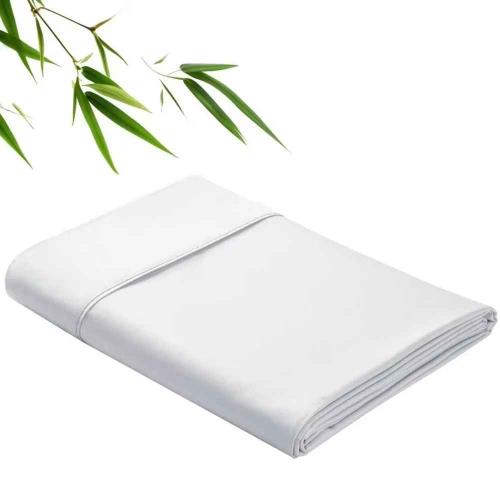 Drap d'été bambou fraîcheur blanc