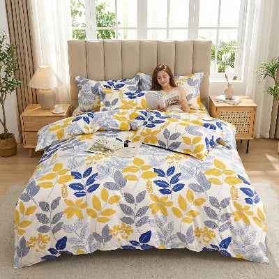 Femme housse de couette 220x240 cm Jardin Floral