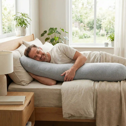 Homme oreiller ergonomique position naturelle