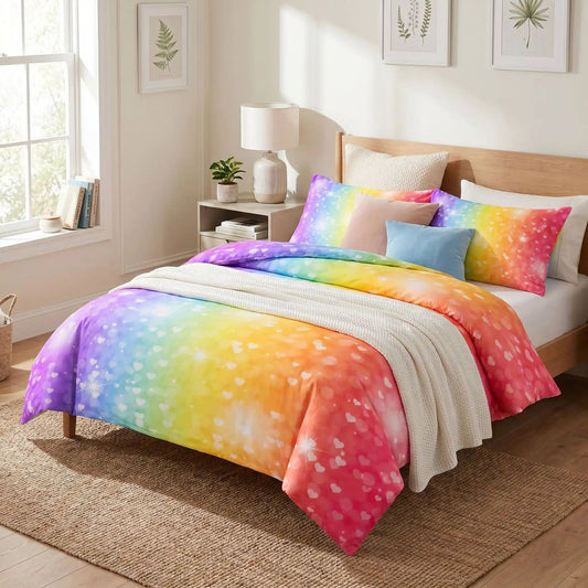 Parure de lit dans la chambre