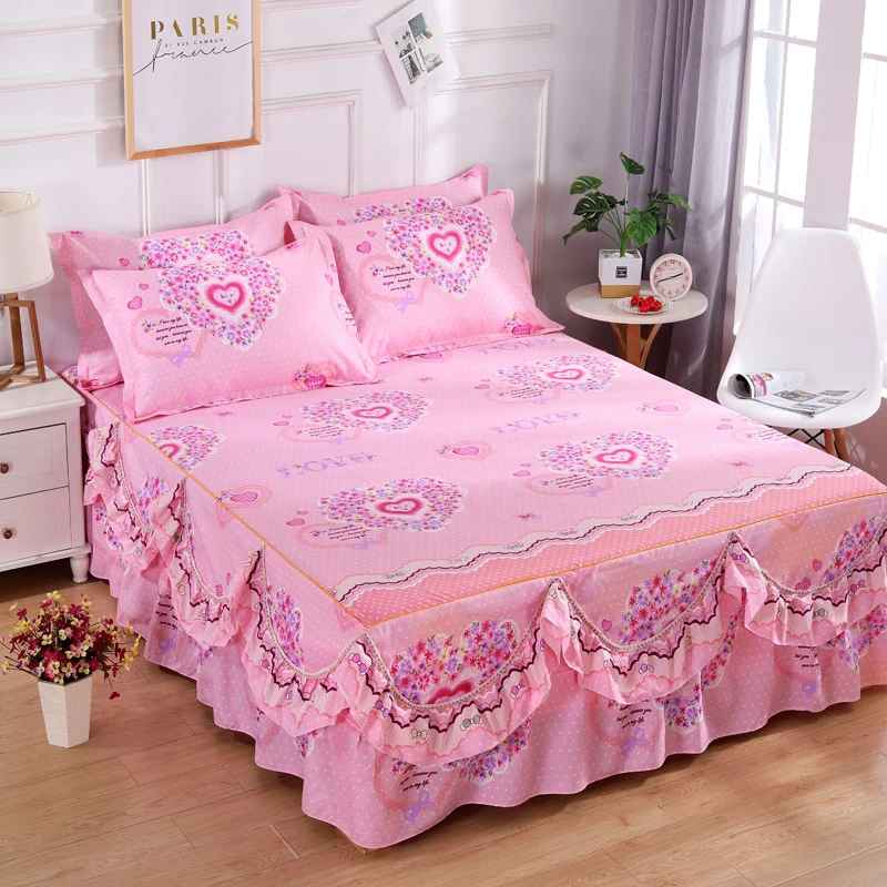 Parure de lit rose Florale 