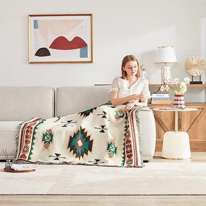  couverture  ultra artisanale chaleureuse zen