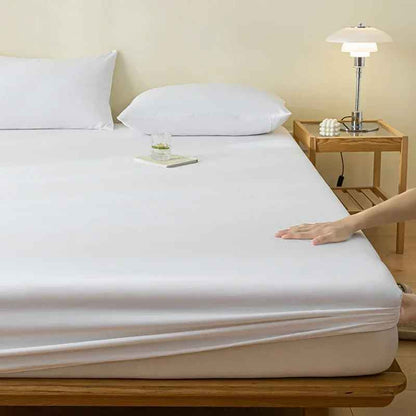 draps housses blancs imperméables-silencieux