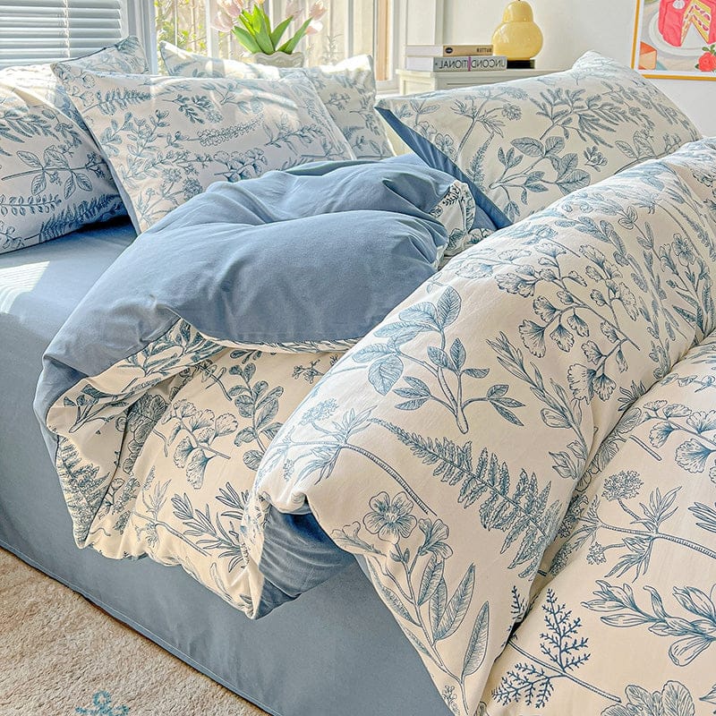 housse de couette douceur rose romantique