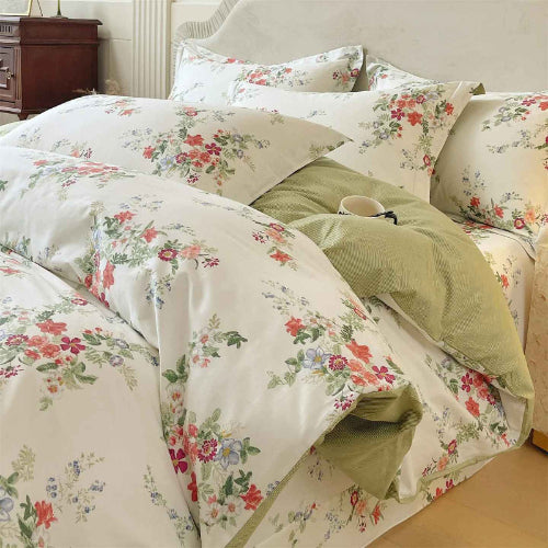  housse de couette toute douce verte RelaxedBody™