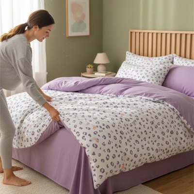 Housse de couettes | Élégance Confort - Chambre Élégante