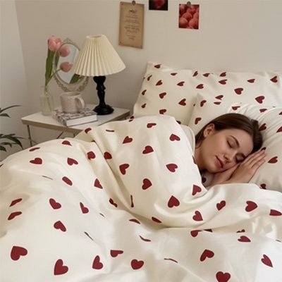 Housse de couettes | Élégance Douce - Chambre Élégante