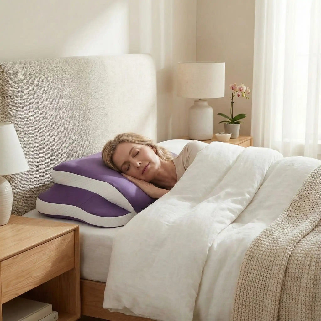 femme-oreiller ergonomique cervical/oreillerantidouleur 