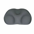 oreiller ergonomique forme d'oeuf 3D gris