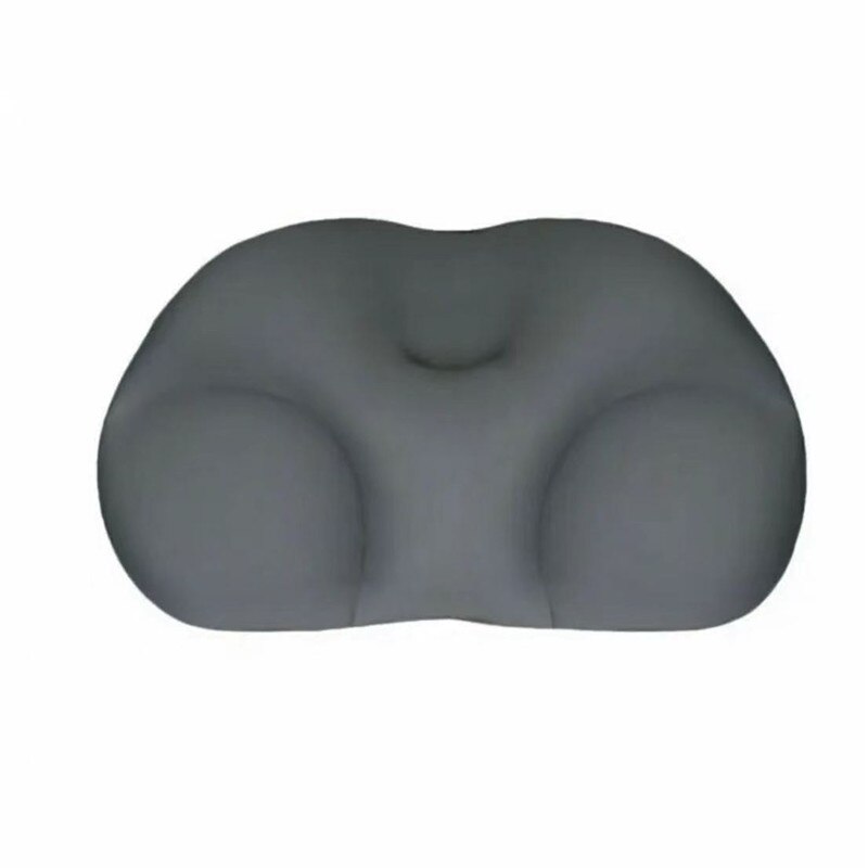oreiller ergonomique forme d'oeuf 3D gris