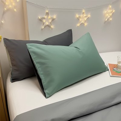 taie doreiller coton nuits  reparatrices  chambre decoree etoiles 