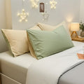 taie doreiller nuits reparatrices lit chambre etoiles mur