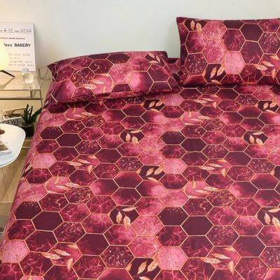 taies d_oreiller rouge