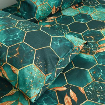 taies d oreiller vert